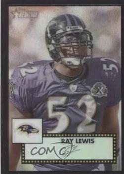 Ray Lewis [Black Refractor] #THC22