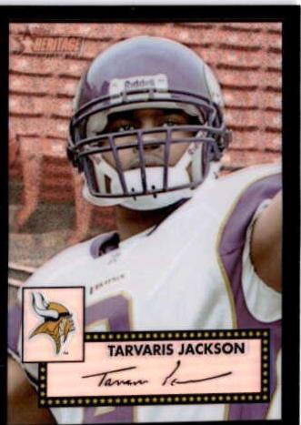 Tarvaris Jackson [Black Refractor] #THC42