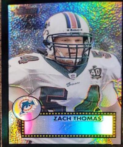 Zach Thomas [Black Refractor] #THC4