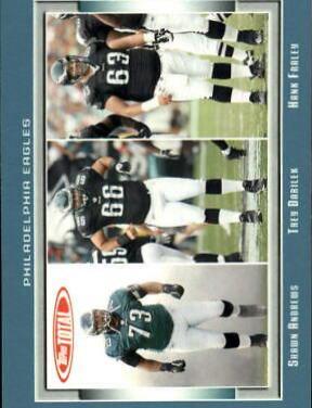 Hank Fraley, Shawn Andrews, Trey Darilek [Blue] #413