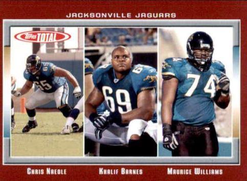 Maurice Wiliams, Khalif Barnes, Chris Naeole [Red] #66