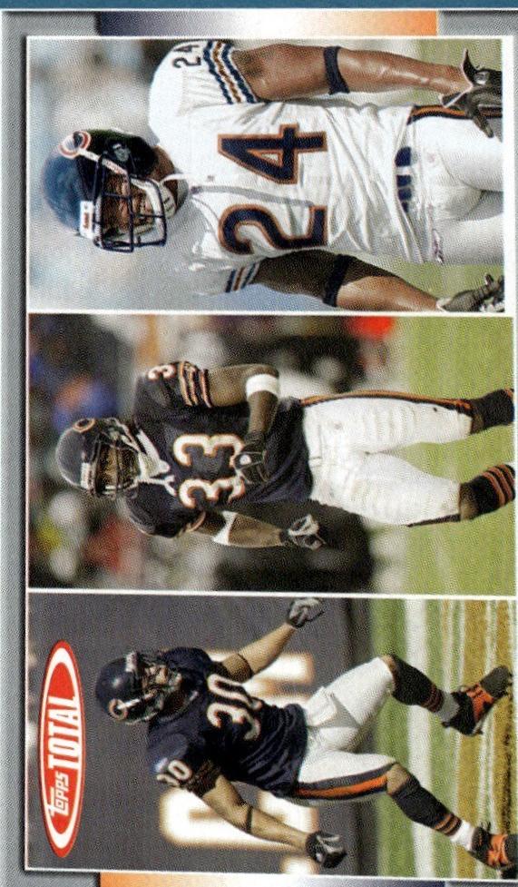 Mike Brown, Ricky Manning, Charles Tillman [Blue] #157