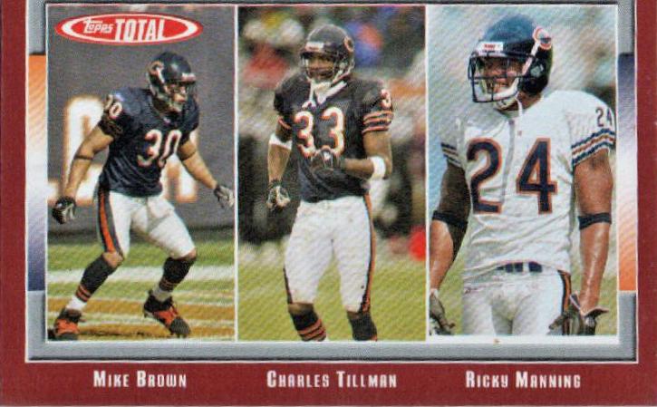 Mike Brown, Ricky Manning, Charles Tillman [Red] #157