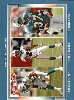 Norman Lejeune, Reggie Howard, Yeremiah Bell [Blue] #60