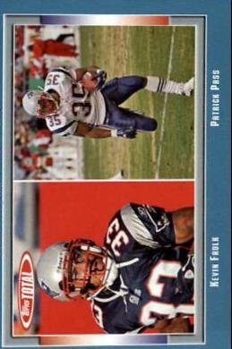 Patrick Pass, Kevin Faulk [Blue] #399