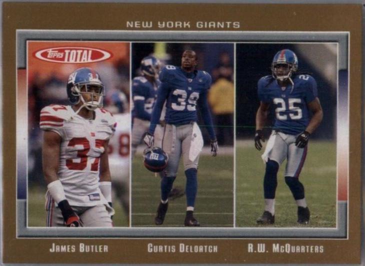 R.W. McQuarters, James Butler, Curtis Deloatch [Gold] #381