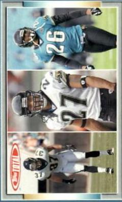 Rashean Mathis, David Richardson, Deon Grant [Blue] #302