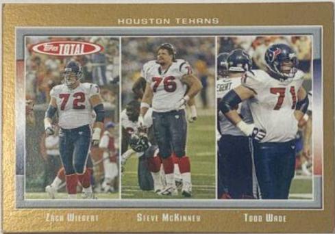 Steve McKinney, Todd Wade, Zach Wiegert [Gold] #75
