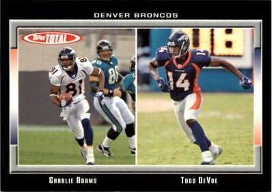 Todd DeVoe, Charlie Adams [Black] #320