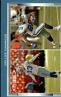Tyson Thompson, Mike Vanderjagt [Blue] #385