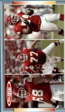Will Shields, Willie Roaf, Brian Waters [Blue] #195