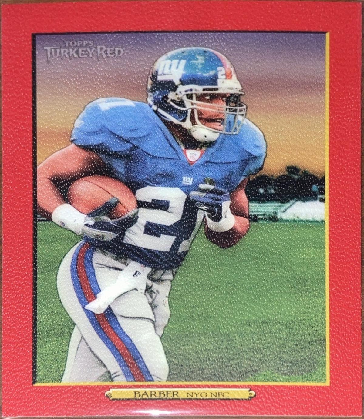 Tiki Barber [Orange Sky Red] #311