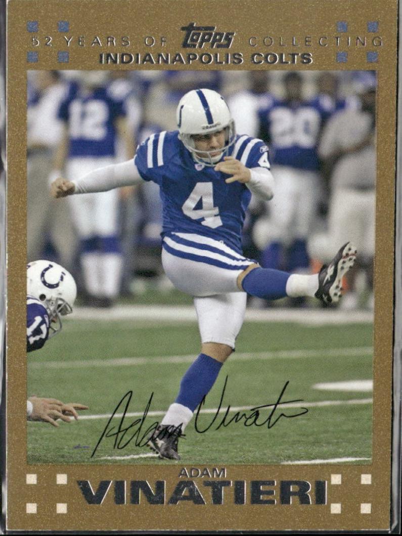 Adam Vinatieri [Gold] #221