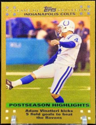 Adam Vinatieri [Gold] #439