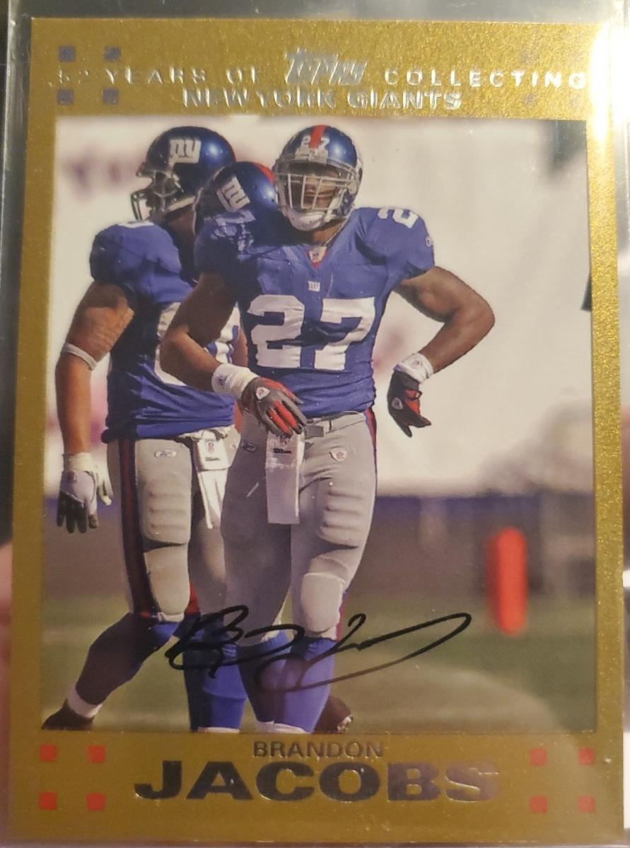 Brandon Jacobs [Gold] #87