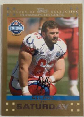 Jeff Saturday [Gold] #410