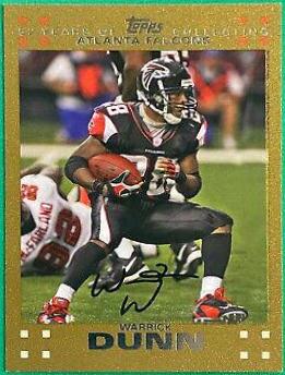Warrick Dunn [Gold] #51