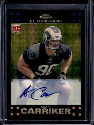 Adam Carriker [Autograph Gold Superfractor] #TC231