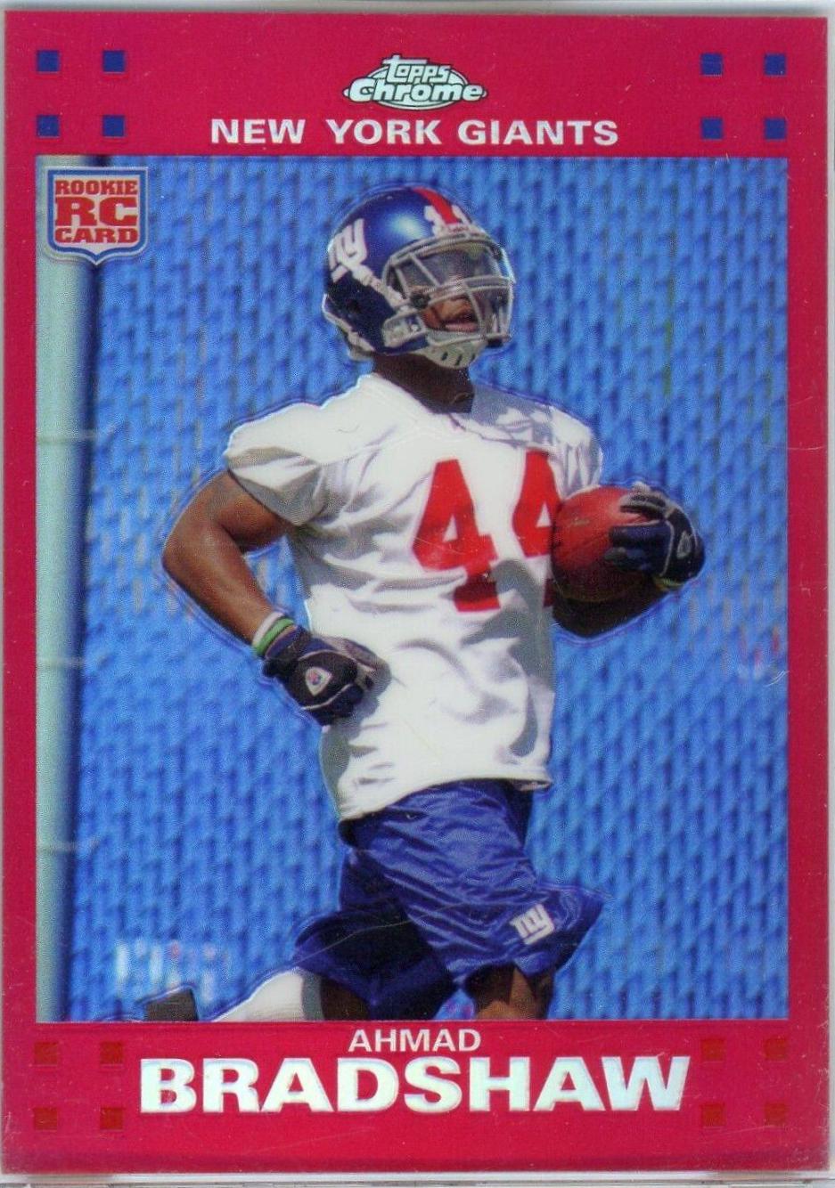 Ahmad Bradshaw [Red Refractor] #TC195