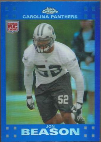 Jon Beason [Blue Refractor] #TC245