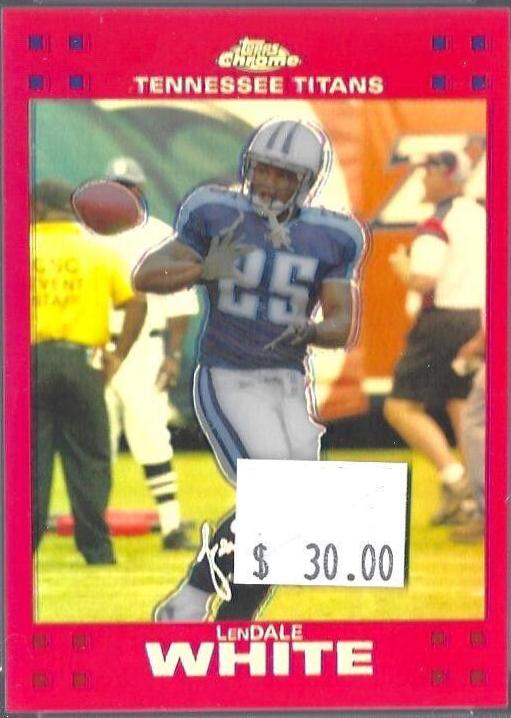 LenDale White [Red Refractor] #TC19