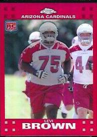Levi Brown [Red Refractor] #TC265