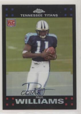 Paul Williams [Autograph Refractor] #TC213
