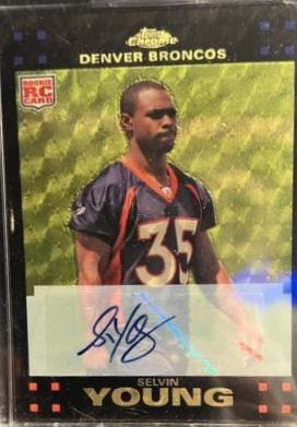 Selvin Young [Autograph Gold Superfractor] #TC193