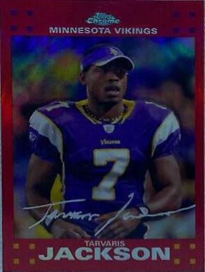 Tarvaris Jackson [Red Refractor] #TC60