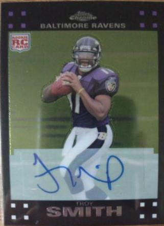 Troy Smith [Autograph Refractor] #TC169