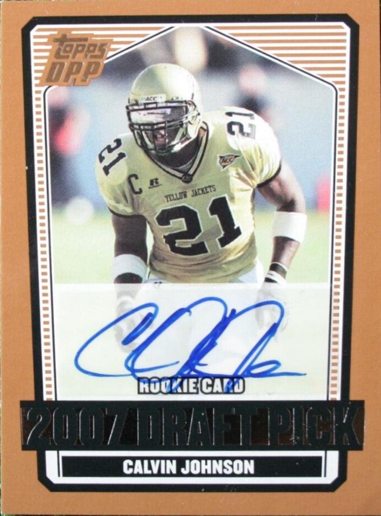 Calvin Johnson [Autograph] #132