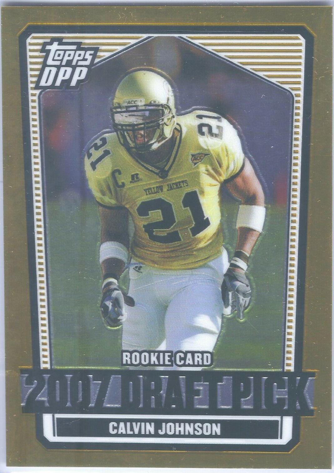 Calvin Johnson [Chrome Gold] #132