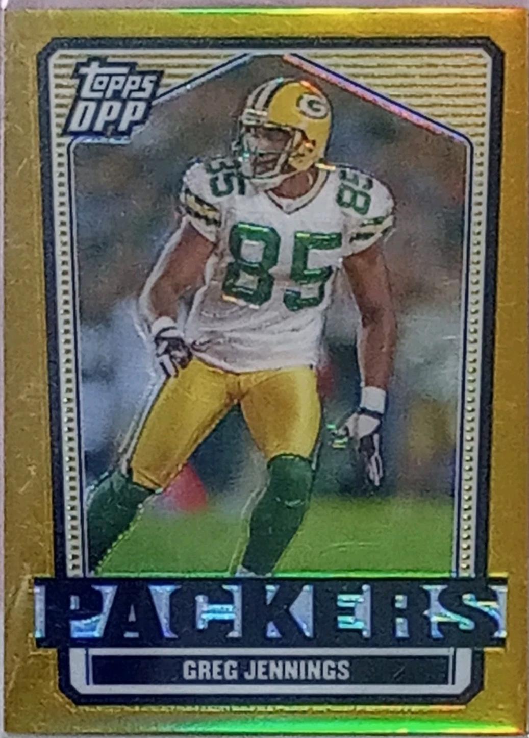 Greg Jennings [Chrome Gold Refractor] #67