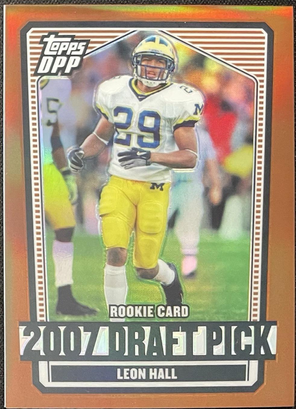 Leon Hall [Chrome Bronze Refractor] #103