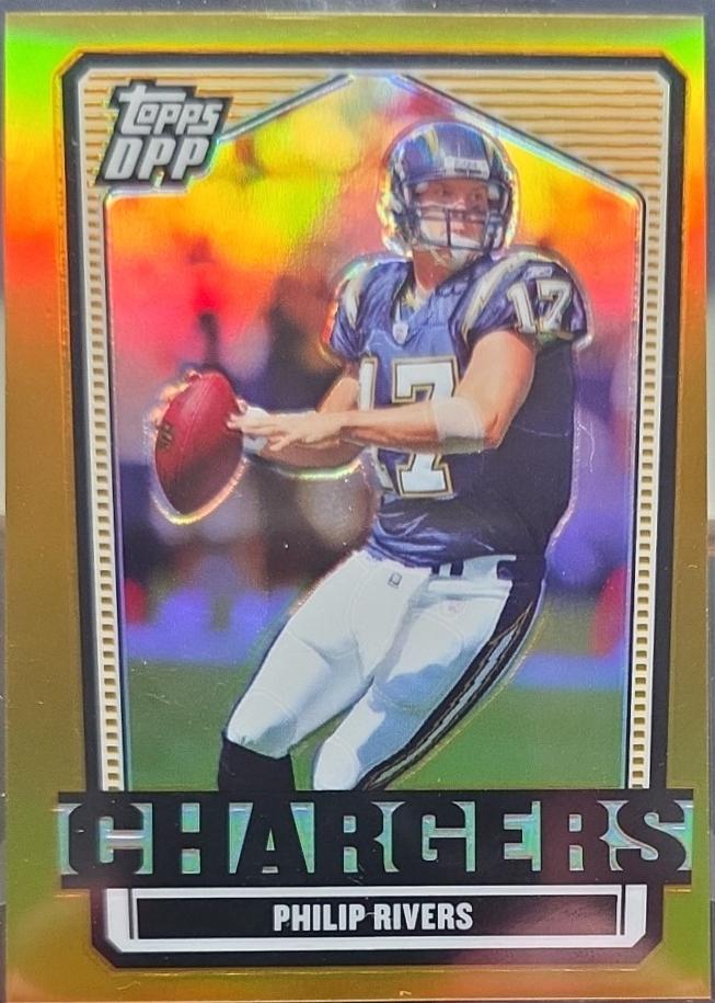 Philip Rivers [Chrome Gold Refractor] #7