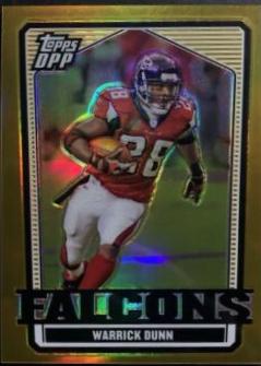 Warrick Dunn [Chrome Gold Refractor] #36