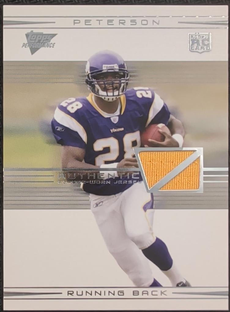 Adrian Peterson [Autograph Relic Silver] #109