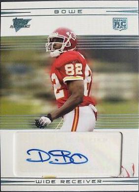 Dwayne Bowe [Autograph] #114