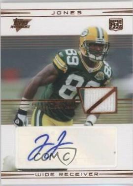 James Jones [Autograph Relic Bronze] #115