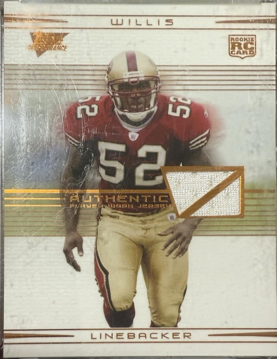 Patrick Willis [Autograph Relic Gold] #132