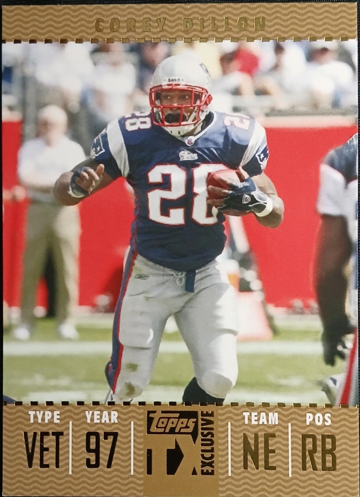 Corey Dillon [Gold] #50