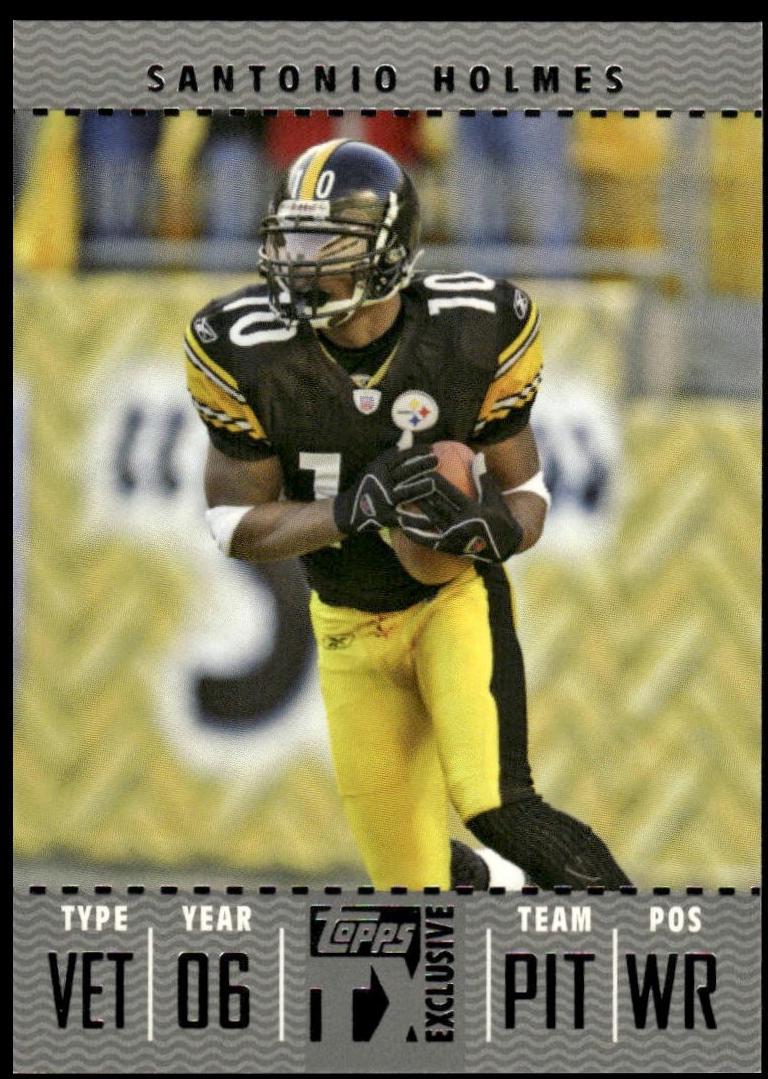 Santonio Holmes [Silver] #90