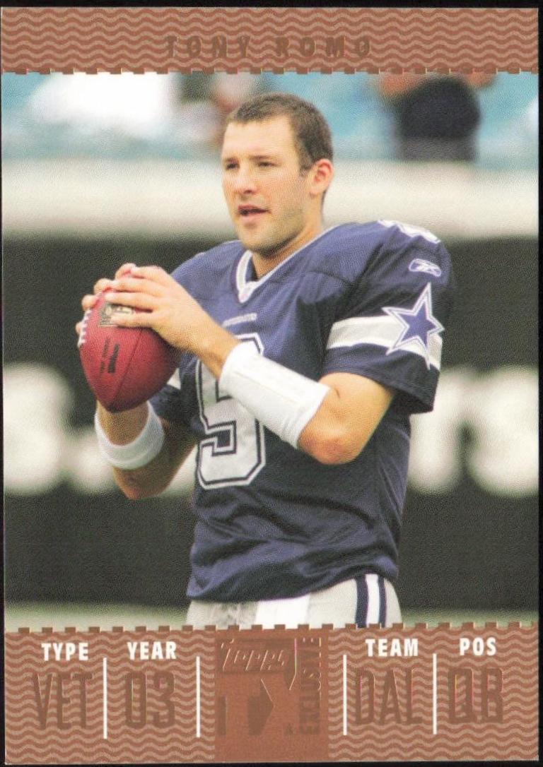 Tony Romo [Bronze] #12