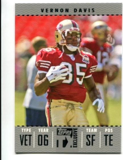 Vernon Davis [Silver] #93