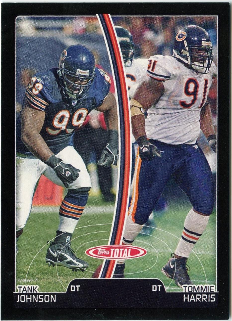 Tommie Harris, Tank Johnson [Black] #23