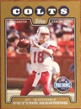 Peyton Manning [Gold Foil] #308