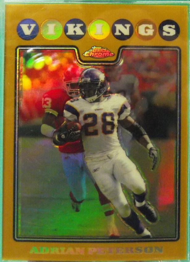 Adrian Peterson [Gold Refractor] #TC39