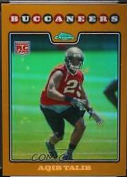 Aqib Talib [Gold Refractor] #TC261