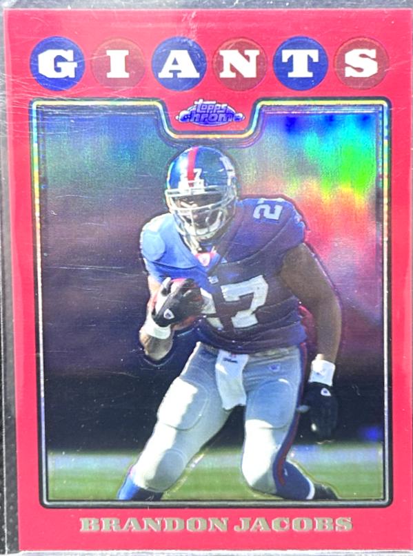 Brandon Jacobs [Red Refractor] #TC52