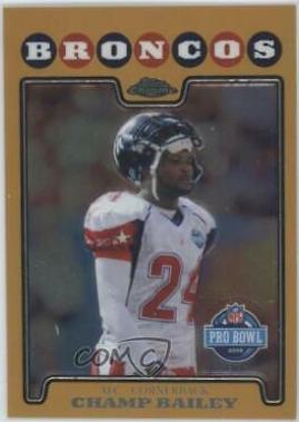Champ Bailey [Gold Refractor] #TC149